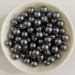 Acrylic Imitation Pearl Round Ball Spacer Beads 4 6 8 10 12MM Pick Size Color For Jewelry Making DIY Hole Size 1.5mm