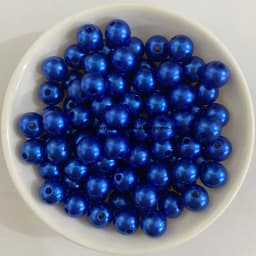 Acrylic Imitation Pearl Round Ball Spacer Beads 4 6 8 10 12MM Pick Size Color For Jewelry Making DIY Hole Size 1.5mm