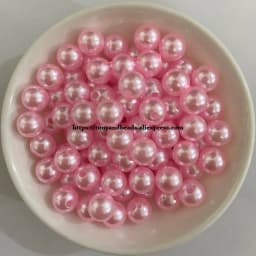 Acrylic Imitation Pearl Round Ball Spacer Beads 4 6 8 10 12MM Pick Size Color For Jewelry Making DIY Hole Size 1.5mm