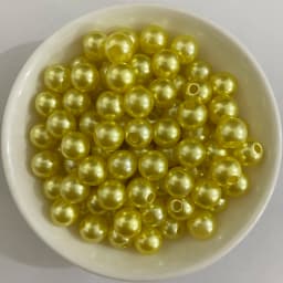 Acrylic Imitation Pearl Round Ball Spacer Beads 4 6 8 10 12MM Pick Size Color For Jewelry Making DIY Hole Size 1.5mm
