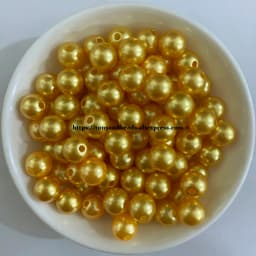 Acrylic Imitation Pearl Round Ball Spacer Beads 4 6 8 10 12MM Pick Size Color For Jewelry Making DIY Hole Size 1.5mm