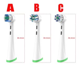 NEW 2/4/8 pcs Toothbrushes Head, Compatible with Oral B iO 2/3/4/5/6/7/8/9/10 Series Electric Toothbrush Replacement Brush Heads