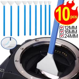 12/16/24mm APS-C Cleaning Kit for Sony Nikon Canon DSLR Cameras CCD & CMOS Professional Sensor Cleaner Swab for Full-Frame M4/3