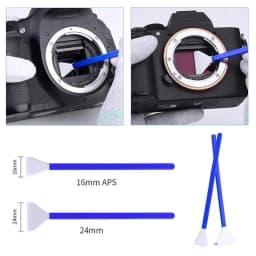 12/16/24mm APS-C Cleaning Kit for Sony Nikon Canon DSLR Cameras CCD & CMOS Professional Sensor Cleaner Swab for Full-Frame M4/3