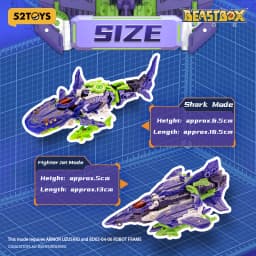 52TOYS BEASTBOX ARMOR UZUSHIO Transformation Collectible Converting Action Figure Toys Gift