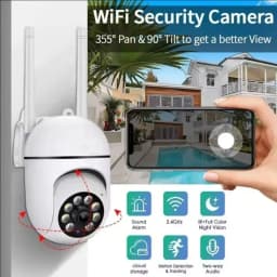 A7 IP Camera Smart Outdoor Home Security WIFI CCTV Surveillance with Color Night Vision Wireless HD 2-Way Audio Camera TF Card