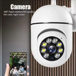 A7 IP Camera Smart Outdoor Home Security WIFI CCTV Surveillance with Color Night Vision Wireless HD 2-Way Audio Camera TF Card