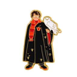 Cute Student Enamel Pins Wizard Brooch Lapel Badge for Backpacks Jackets Hats Bags Fashion Jewelry Movie Fans Gift
