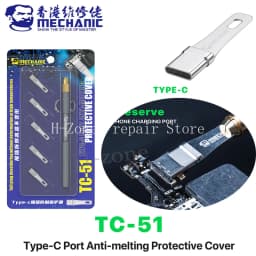 MECHANIC TC-51 Phones Tail Plug Anti Melting Protective Cover Kirin Armor Disassembly Welding No Deformation Disassembly Tool