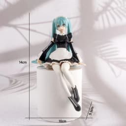 Hot Kawaii Girl Hatsune Miku Anime Figure Fashion Subclture Miku Action Figure Birthday Gift PVC Collection Model Doll Toys