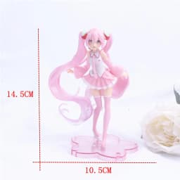 Hot Kawaii Girl Hatsune Miku Anime Figure Fashion Subclture Miku Action Figure Birthday Gift PVC Collection Model Doll Toys
