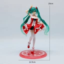 Hot Kawaii Girl Hatsune Miku Anime Figure Fashion Subclture Miku Action Figure Birthday Gift PVC Collection Model Doll Toys