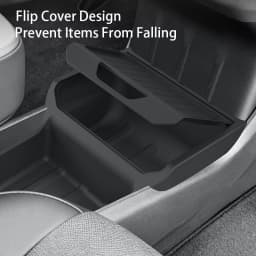 Central Control Storage Box For Tesla Model Y Standard RWD 2026 TPE Center Armrest Storage Box Organizer Trays Car Accessories