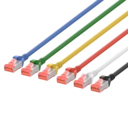 (5pcs/Pack) RJ45 Network Ethernet Cables Cat 6 SFTP Patch Cord Cable 0.25m/0.5m/1m/1.5m/2m/3m/5m 6 Colors Shielded