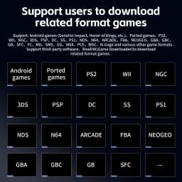 ANBERNIC RG VITA / RGVITA Pro Handheld Game Console IPS Touchscreen 5000mAh Video Gaming Player Supports AI Streaming RixelHK