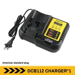 DCB112 Lithium Battery Charger - Suitable for 10.8V, 12V, 14.4V, 18V, 20V DCB Series Lithium-ion Batteries