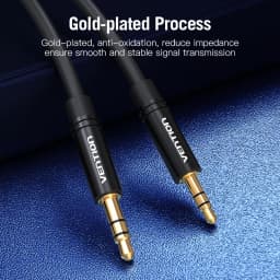 Vention Aux Cable 2.5mm to 3.5mm Audio Cable Jack 3.5 to 2.5 Male Aux Cable For Car Smartphone Speaker Headphone Mobile Phone