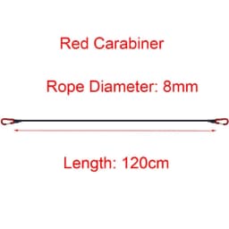 Elastic Bungee Cord Tie Strap with Carabiner Hooks for Kayak Cycling Luggage Packing Ropes Camping Outdoor Accessories
