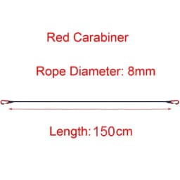 Elastic Bungee Cord Tie Strap with Carabiner Hooks for Kayak Cycling Luggage Packing Ropes Camping Outdoor Accessories