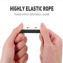 Elastic Bungee Cord Tie Strap with Carabiner Hooks for Kayak Cycling Luggage Packing Ropes Camping Outdoor Accessories