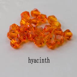 Buy 1 And Get 1 Free 4mm Shiny Crystal Beads Bicone Beads Glass Beads Loose Spacer Beads for Bracelet DIY Jewelry Making 200pcs