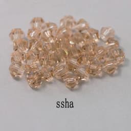 Buy 1 And Get 1 Free 4mm Shiny Crystal Beads Bicone Beads Glass Beads Loose Spacer Beads for Bracelet DIY Jewelry Making 200pcs
