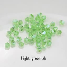 Buy 1 And Get 1 Free 4mm Shiny Crystal Beads Bicone Beads Glass Beads Loose Spacer Beads for Bracelet DIY Jewelry Making 200pcs