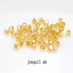 Buy 1 And Get 1 Free 4mm Shiny Crystal Beads Bicone Beads Glass Beads Loose Spacer Beads for Bracelet DIY Jewelry Making 200pcs
