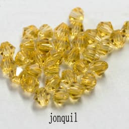 Buy 1 And Get 1 Free 4mm Shiny Crystal Beads Bicone Beads Glass Beads Loose Spacer Beads for Bracelet DIY Jewelry Making 200pcs