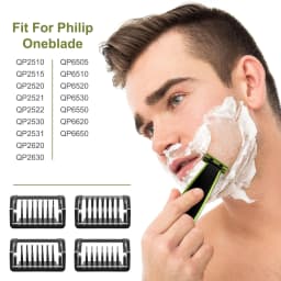 New 4 Size Guide Comb Guards for One Blade QP2520 QP2630 QP2724 QP2834 QP6510 QP6520 QP6531 Electric Shaver Beard Trimmer