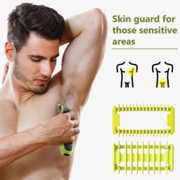 New 4 Size Guide Comb Guards for One Blade QP2520 QP2630 QP2724 QP2834 QP6510 QP6520 QP6531 Electric Shaver Beard Trimmer