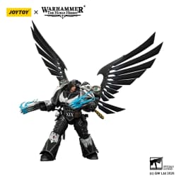 JOYTOY Warhammer "The Horus Heresy" 1/18 Action Figures Raven Guard Corvus Corax, Primarch of the XIX Legion Raven Guard