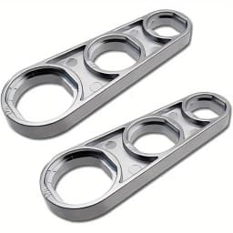 2 In 1 Faucet Aerator Wrench Water Flows Adjusting Faucet Bubbler Wrench Plumber Home Bathrooms Faucets Maintaining Tools