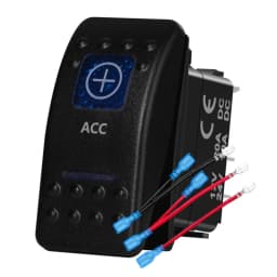 12v/24v Blue Led Light 5 Pin On Off SPST Rocker Switch 7 Pin On Off On ARB Carling Style Car Boat Waterproof Pump Push Switch