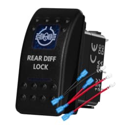 12v/24v Blue Led Light 5 Pin On Off SPST Rocker Switch 7 Pin On Off On ARB Carling Style Car Boat Waterproof Pump Push Switch