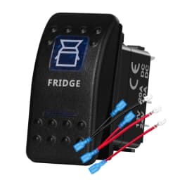 12v/24v Blue Led Light 5 Pin On Off SPST Rocker Switch 7 Pin On Off On ARB Carling Style Car Boat Waterproof Pump Push Switch