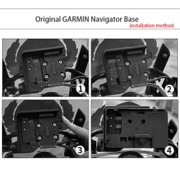 USB Mobile Phone Motorcycle Navigation Bracket USB Charging Support For R1200GS F800GS ADV F700GS R1250GS CRF 1000L F850GS F750G