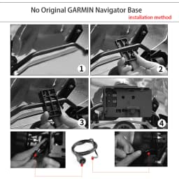 USB Mobile Phone Motorcycle Navigation Bracket USB Charging Support For R1200GS F800GS ADV F700GS R1250GS CRF 1000L F850GS F750G