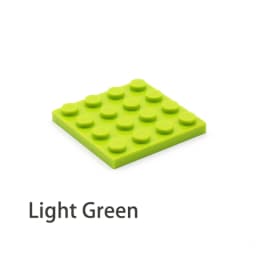 30pcs DIY Building Blocks Thin Figures Bricks 4x4 Dots 12Color Educational Creative Size Compatible With 3031 Toys for Children