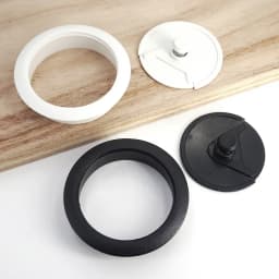 Plastic Wire Hole Cover Outlet Port Table Computer PC Desk Round Cable Grommet Line Holder White Black 50mm/53mm/60mm/80mm