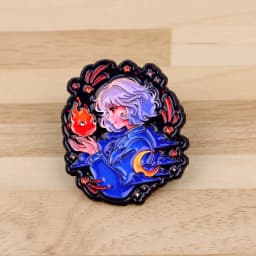 3pcs Anime Movie Enamel Pin Set Cartoon Fire Brooch For Coat Women's Brooches Fashion Lapel Badges Jewelry Gift for Friends