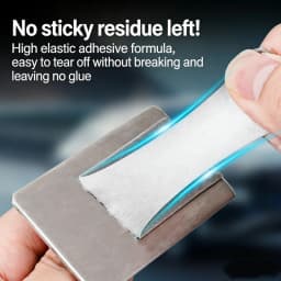 3M 10pcs Strong Double Sided Tape Adhesive Square/Round High Viscosity Traceless Foam Adhesive Tape for Car Special Fixed Wall