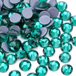 QIAO Multi-Color SS6-SS30 Crystal Glass Glitter Rhinestone Flatback Hot fix Rhinestones For Nail Art Sewing & Fabric Decoretion