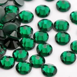 QIAO Multi-Color SS6-SS30 Crystal Glass Glitter Rhinestone Flatback Hot fix Rhinestones For Nail Art Sewing & Fabric Decoretion