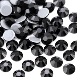QIAO Multi-Color SS6-SS30 Crystal Glass Glitter Rhinestone Flatback Hot fix Rhinestones For Nail Art Sewing & Fabric Decoretion