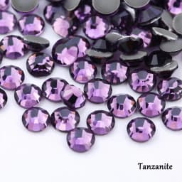 QIAO Multi-Color SS6-SS30 Crystal Glass Glitter Rhinestone Flatback Hot fix Rhinestones For Nail Art Sewing & Fabric Decoretion