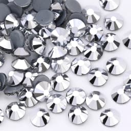 QIAO Multi-Color SS6-SS30 Crystal Glass Glitter Rhinestone Flatback Hot fix Rhinestones For Nail Art Sewing & Fabric Decoretion