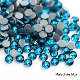 QIAO Multi-Color SS6-SS30 Crystal Glass Glitter Rhinestone Flatback Hot fix Rhinestones For Nail Art Sewing & Fabric Decoretion