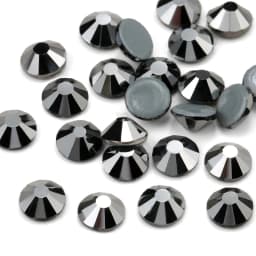 QIAO Multi-Color SS6-SS30 Crystal Glass Glitter Rhinestone Flatback Hot fix Rhinestones For Nail Art Sewing & Fabric Decoretion