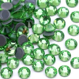 QIAO Multi-Color SS6-SS30 Crystal Glass Glitter Rhinestone Flatback Hot fix Rhinestones For Nail Art Sewing & Fabric Decoretion